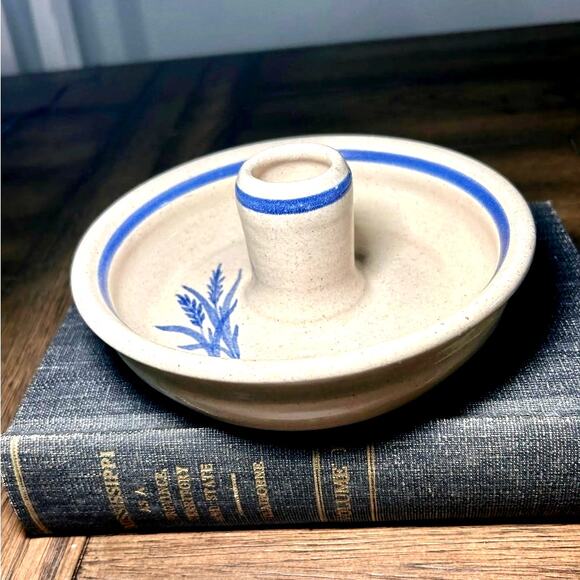 Hand Made Art Pottery Candle Holder - Picture 3 of 5